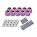 Pcon40 Lotos Welding Consumables 40 Piece Package Nozzles Electrodes Cups 856381005079