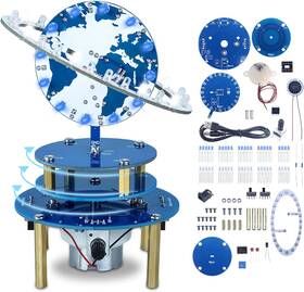 Gy21381 Pemenol Soldering Practice Project Kit Diy Globe Planetary Motion