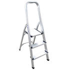 Platform Aluminum Home Three Modern Step Commercial Ladder