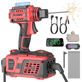 Mma135red Plowic Portable Welding Machine 2026 Upgraded 110v Handheld Welder With Balanced De