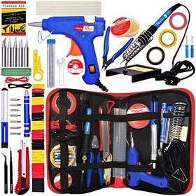 Plusivo 721248989253 Soldering Iron Kit 60w 110v Adjustable Temperature Desoldering Plusivo 721248989253 Soldering Iron Kit 60w 110v Adjustable Temperature Desoldering