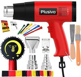 122-1202 Plusivo Ean1 Heat Gun 2000w 50-650 Hot Air Heavy Duty Fast 122-1202 Plusivo Ean1 Heat Gun 2000w 50-650 Hot Air Heavy Duty Fast
