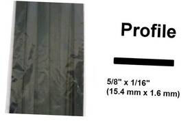 Polyvance R02-05-03-bk Polypropylene Pp Plastic Welding Rod 5/8 Inch X 1/16 Ribbon 30 Ft Black