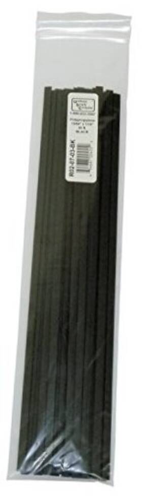 Polyvance R02-07-03-bk Polypropylene Plastic Welding Rod 13/64 Inch X 1/16 30 Ft. Black