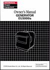 Eu3000is Power Printed 558 Honda 2012 Owners Generator Manual