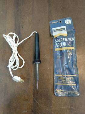 84-6058 Powr-kraft Vintage Pen Tip Soldering Iron 25w 115v 84-6058 Powr-kraft Vintage Pen Tip Soldering Iron 25w 115v