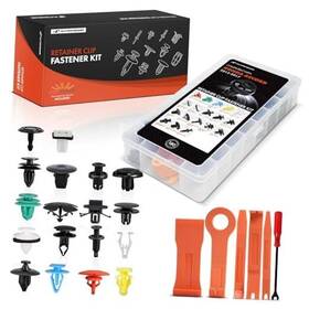 Aprcf4747 Premiumpartswhosale 180 Pcs 18 Sizes Car Retainer Clips Kit Compatible With Honda Accord 2013