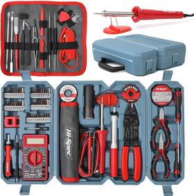 Products 313026997972 84pc Electronics And Solder Iron Kit. Multimeter Tools For Electrical Repairs