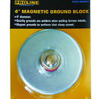 Proline New 4 Welding Block Round Magnetic Ground Threaded Brass Stud Welder 659320229778