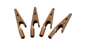 Alligator-4pv-60c Protechtrader Solid Copper Alligator Clips 4pc 2-inch Crocodile Jaw Soldering Heat Sink And D Alligator-4pv-60c Protechtrader Solid Copper Alligator Clips 4pc 2-inch Crocodile Jaw Soldering Heat Sink And D