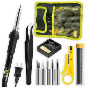 Qq-085 Q&q Basics Diy Soldering Iron Kit Electric Applicator Adjustable Temperature Welding Solder