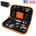 Qnry14214287waq5529 Unbranded Electric Soldering Iron Tool Kit Adjustable Temperature 727629393770