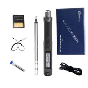 Quecoo 747302150278 T85 Soldering Iron Kit Dc/pd 96w/65w Smart Pencil Mini Digital Ir
