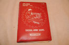 9-2938 Radial-arm Catalog Vintage Wood Craftsman - 1969 Handbook 9-2938 Radial-arm Catalog Vintage Wood Craftsman - 1969 Handbook