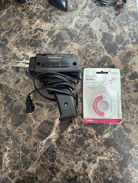 100w Radioshack 92j2 Soldering Gun With Wire