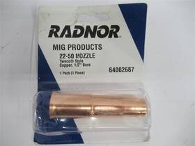 64002687 Radnor Model 22-50 Nozzle Tweco Style 1/2 Inch Bore