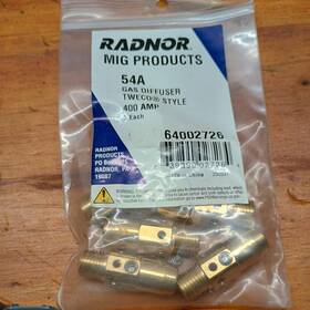 64002726 Radnor 54a Gas Diffuser Tweco Style 400 Amp Pk 5