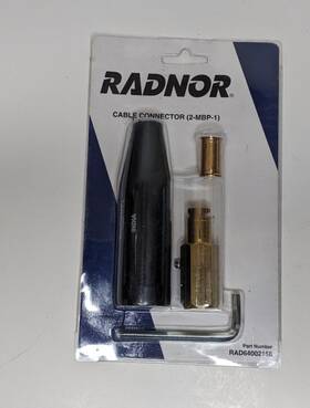 Rad64002158 Radnor Cable Connector For 1/0 - 3/0 2-mbp-1 Male Model