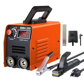 Rcjnpx 116968488621 Stick Welder 250 Amp 110v Mini Led Display Digital Inverter Igbt Welding Mach