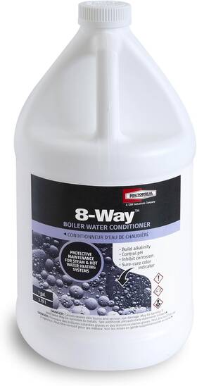 68714 Rectorseal 687141-gallon 8-way Boiler Water Treatment Dark Blue