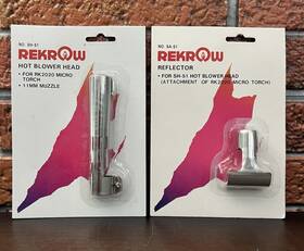 Sh-51 Rekrow Hot Blower Head And Reflector For Rk 2020 Micro Torch 11mm Muzzle No