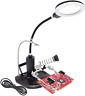 Reof17014 Reliancer Helping Hands Magnifier Work Station With Led 711182003597