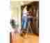 Rm-3w0373 Rubbermaid Plastic Folding Ladder Steel Frame Standing Large Stool Hand Grip Steps New 739812300373