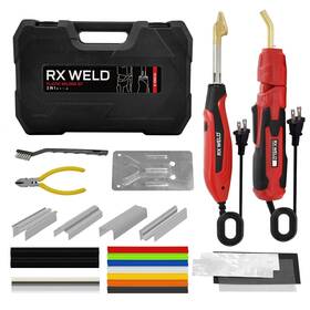 Rx100gk-b Rx Weld Plastic Welder 2 In 1 Welding Kit 400pcs Hot Staples Plasti