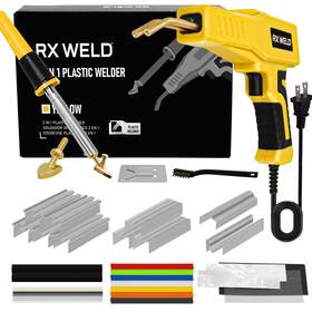 Rx100gk-y Rx Weld Plastic Welder 2 In 1 Welding Kit Repair 1000pcs Hot Stapler