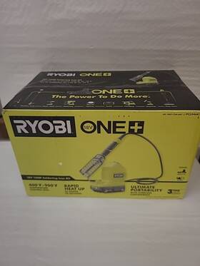 Pcl946k1 Ryobi One 18v Cordless 120-watt Soldering Iron Kit