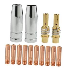 Rym-us01 Ryxzen Mig Welder Mb15 Ak Welding Gun Accessory Kit 14pcs Contact Tip