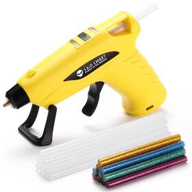 551500225 Sainsmart Mini Cordless Hot Glue Gun With Anti-drip Design And Yellow Black
