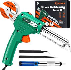 Gj39126-x37283-01 Saker Gj39126-x37283-01--us Soldering Iron Kit 60w 110v Corded Electric Welding Gun With For