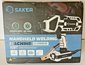 Sk-pwm110 Saker Handheld Welding Machine 110v Portable Welder With Ig Brand New