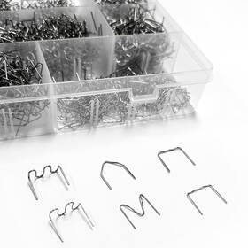 Sawvolker 750828362162 1300pcs Hot Staples Plastic Welder Kit 6 Kinds Of Automotive