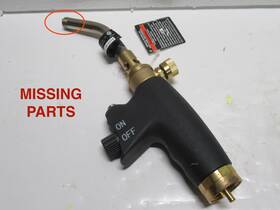 57892 Schneider Propane Torch Head Trigger Start Welding Brazing Kit Flame