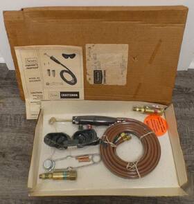 Sears Craftsman 313.54470 Vintage Oxy Acetylene Cut N Weld Torch Set