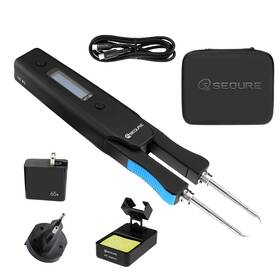 Ht140useu Sequre Ht140 2-in-1 Portable Hot Tweezers Soldering Iron Kit 2s Fast Heating 122-9