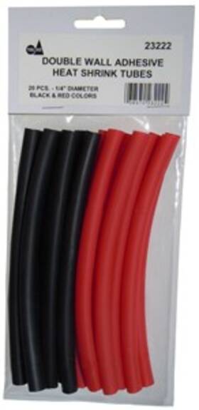 23224 Sg Tool Aid 45 1/2 Inch Double Wall Adhesive Heat Shrink Tubes Per Bag Of 10