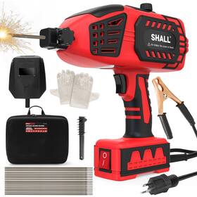 Shall 703387321149 Portable Electric Welding Machine 110v Handheld Arc Welder With Igbt Inverte