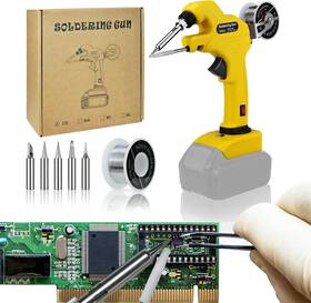 Irons-dw-30w-us-001 Shenzhen Xun Bao Ke Ji Co. Ltd 445042973906 Cordless Soldering Iron Kit For Dewalt 20v Battery 30w Gun 30s Quick Irons-dw-30w-us-001 Shenzhen Xun Bao Ke Ji Co. Ltd 445042973906 Cordless Soldering Iron Kit For Dewalt 20v Battery 30w Gun 30s Quick