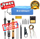 Si Handskit Soldering Iron Kit Electronics Adjustable Temperature 7435901324383