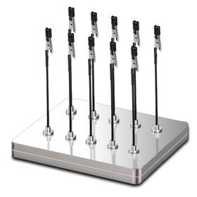 Mm-usa-001-01 Siblaies Magnetic Helping Hands For Soldering - All-in-one Station With 10 Flexible Cl