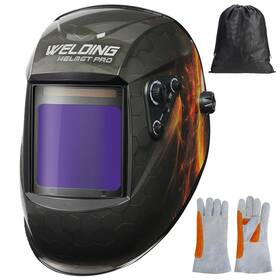 20250822 Sijrp Large View Welding Helmet Auto Darkening True Color Solar Powered Hood With A