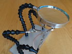 4-arm Solder Glass Helping Hand Hands Tool Third Magnifying Clips 5x