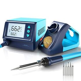 Soldering Iron Station Kit With 356 896 Adjustable Temperatur