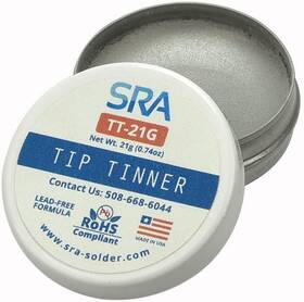 Tt-21g Sra Soldering Products Lead Free Tip Tinner 21g Container Tt-21g Sra Soldering Products Lead Free Tip Tinner 21g Container