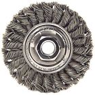 13108 " .. Stainless .014 Twist Wire Wheel 4 Standard M10 Weiler Steel 1.50 13108 " .. Stainless .014 Twist Wire Wheel 4 Standard M10 Weiler Steel 1.50