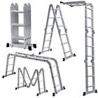 Step Telescopic Folding Multi-purpose Aluminum 12 Ladder Light Weight