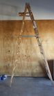 Step Vintage10ft Wooden Werner Ladder Step Vintage10ft Wooden Werner Ladder